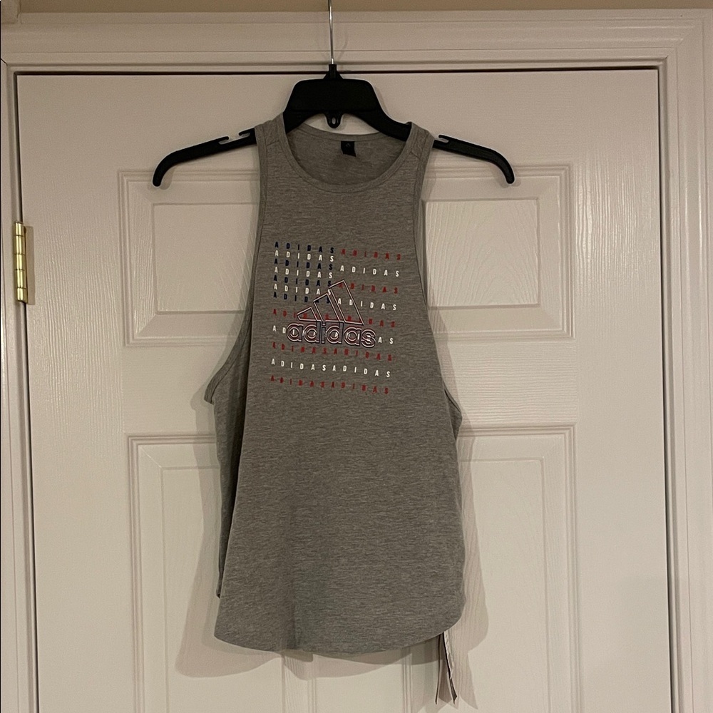 Adidas Women's Gray American Tank